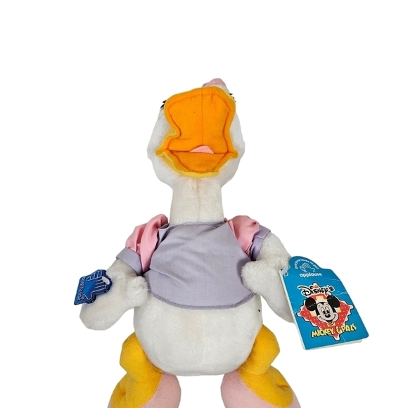 NWT Vintage Applause Disney Daisy Duck 16" Plush Stuffed Animal Kids - Picture 8 of 14